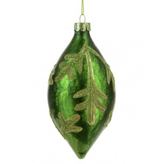 Green store christmas baubles